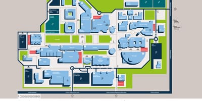 DCU خريطة الحرم الجامعي