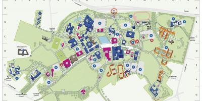 دبلن الثانوية خريطة الحرم الجامعي